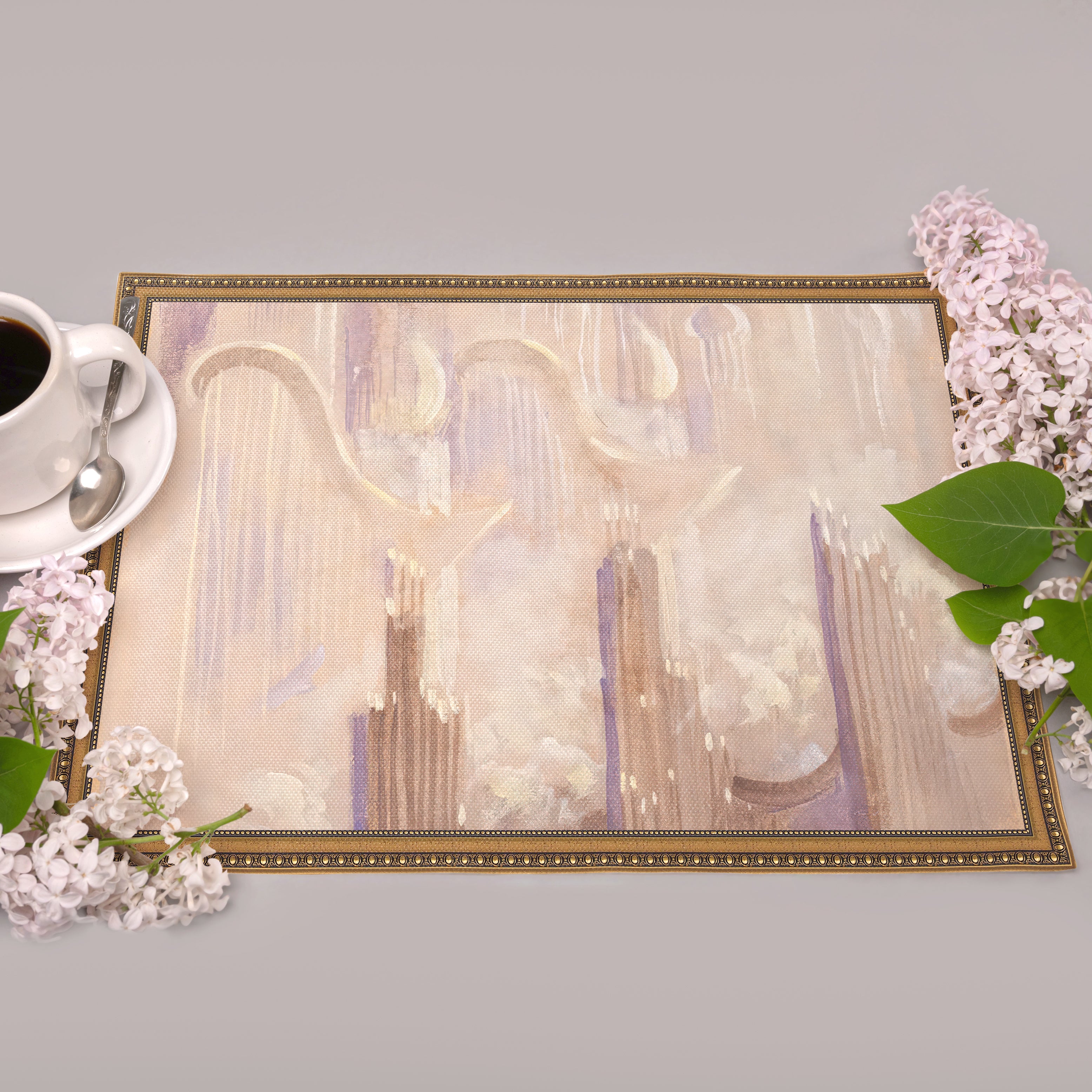 Pailgi Stalo padėkliukai „M. K. Čiurlionis No. 2