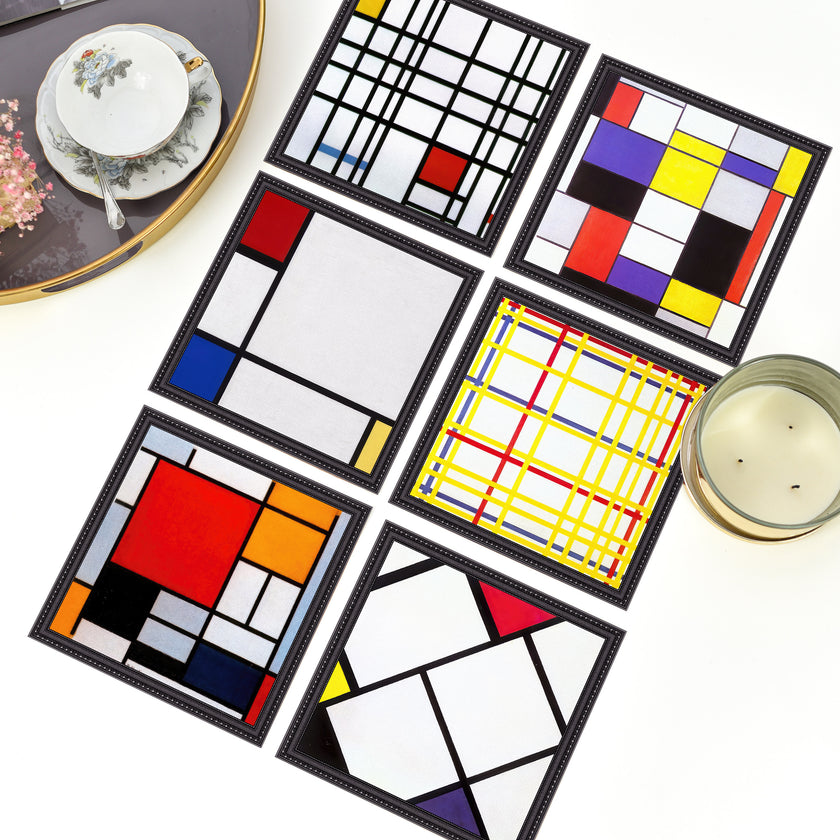 Stalo padėkliukai „Piet Mondrian