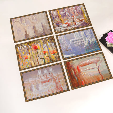 Pailgi Stalo padėkliukai „M. K. Čiurlionis No. 2