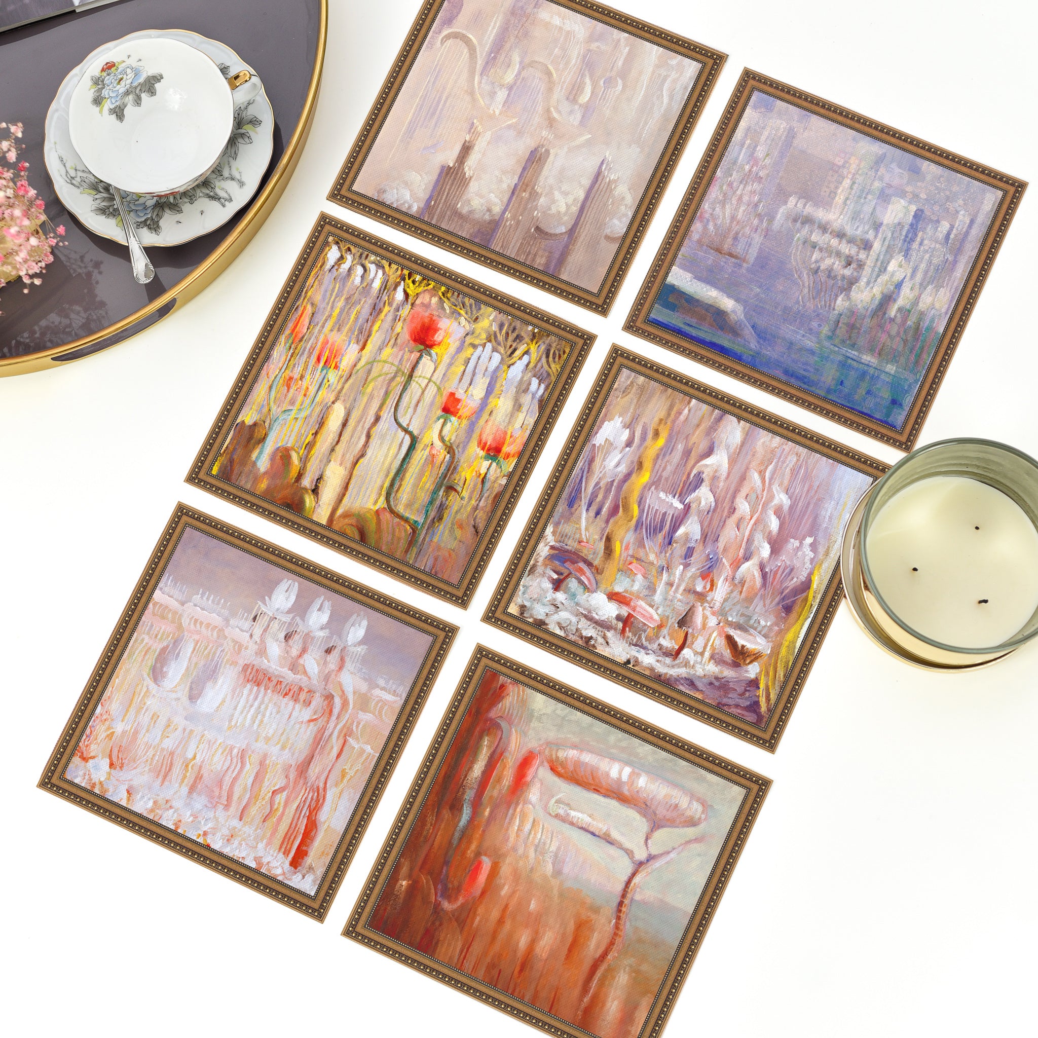 Stalo padėkliukai „M. K. Čiurlionis No. 2