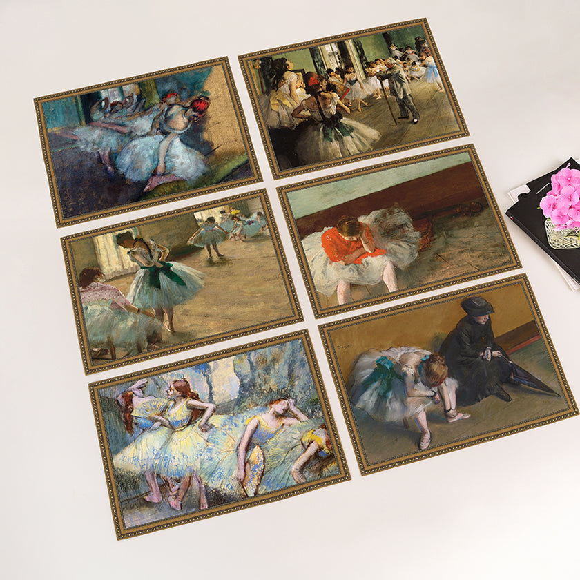 Pailgi Stalo padėkliukai „Edgar Degas