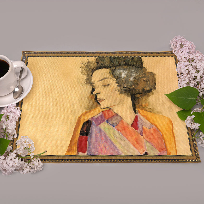 Pailgi Stalo padėkliukai „Egon Schiele