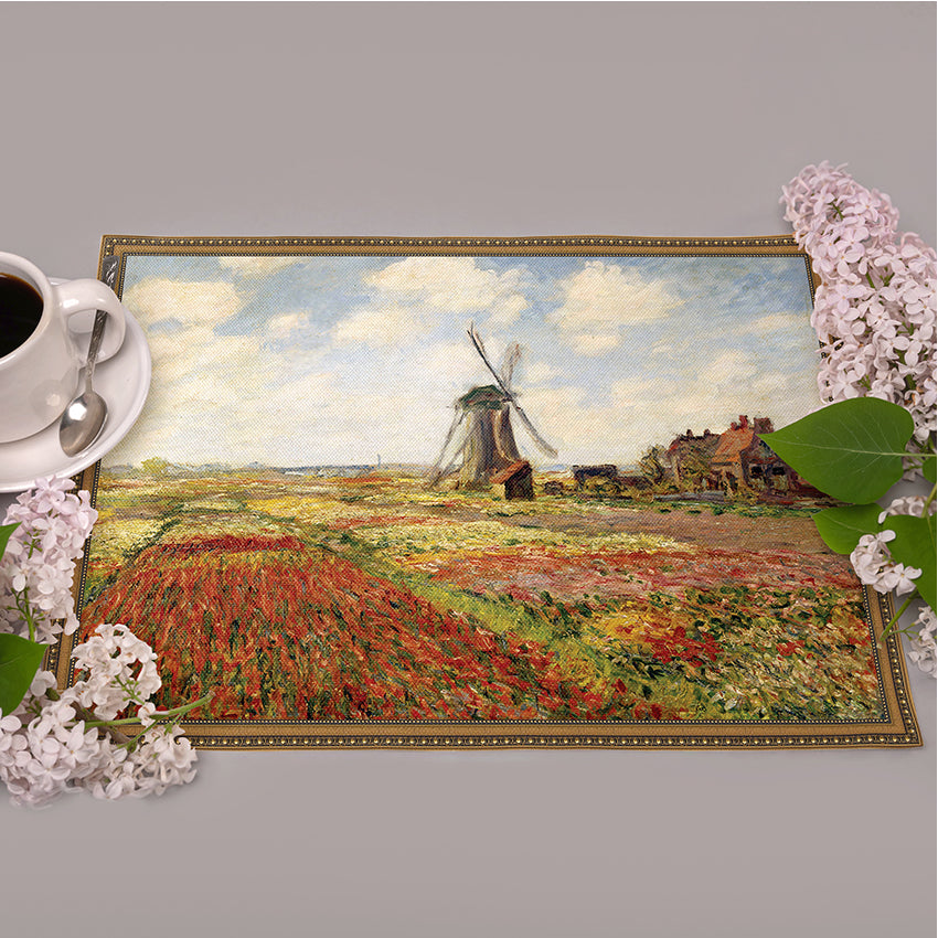 Pailgi Stalo padėkliukai „Claude Monet