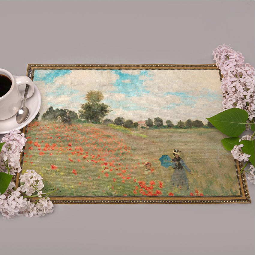 Pailgi Stalo padėkliukai „Claude Monet