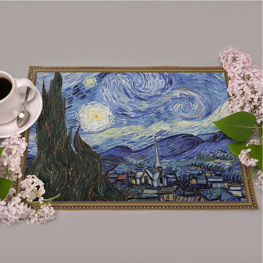Pailgi Stalo padėkliukai „Vincent van Gogh No.2