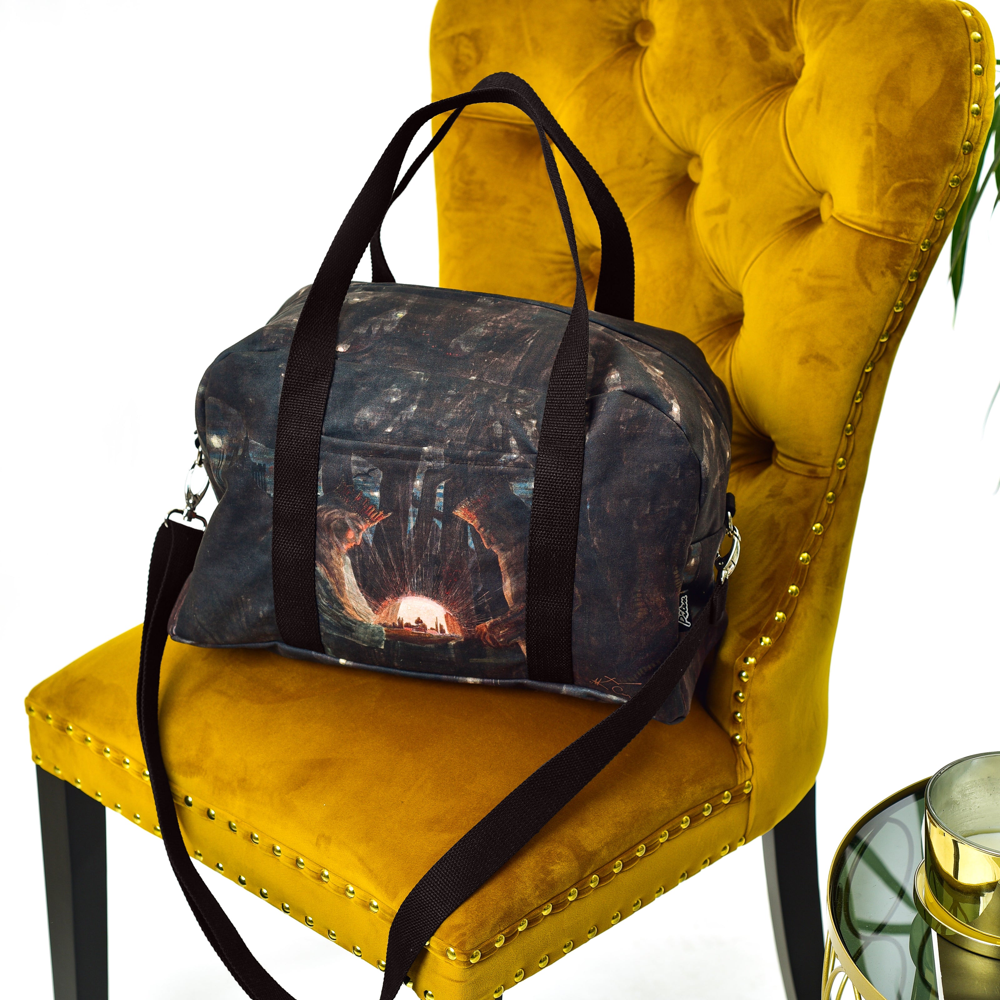 Kelioninis / sportinis krepšys M. K. Čiurlionis „Karalių pasaka