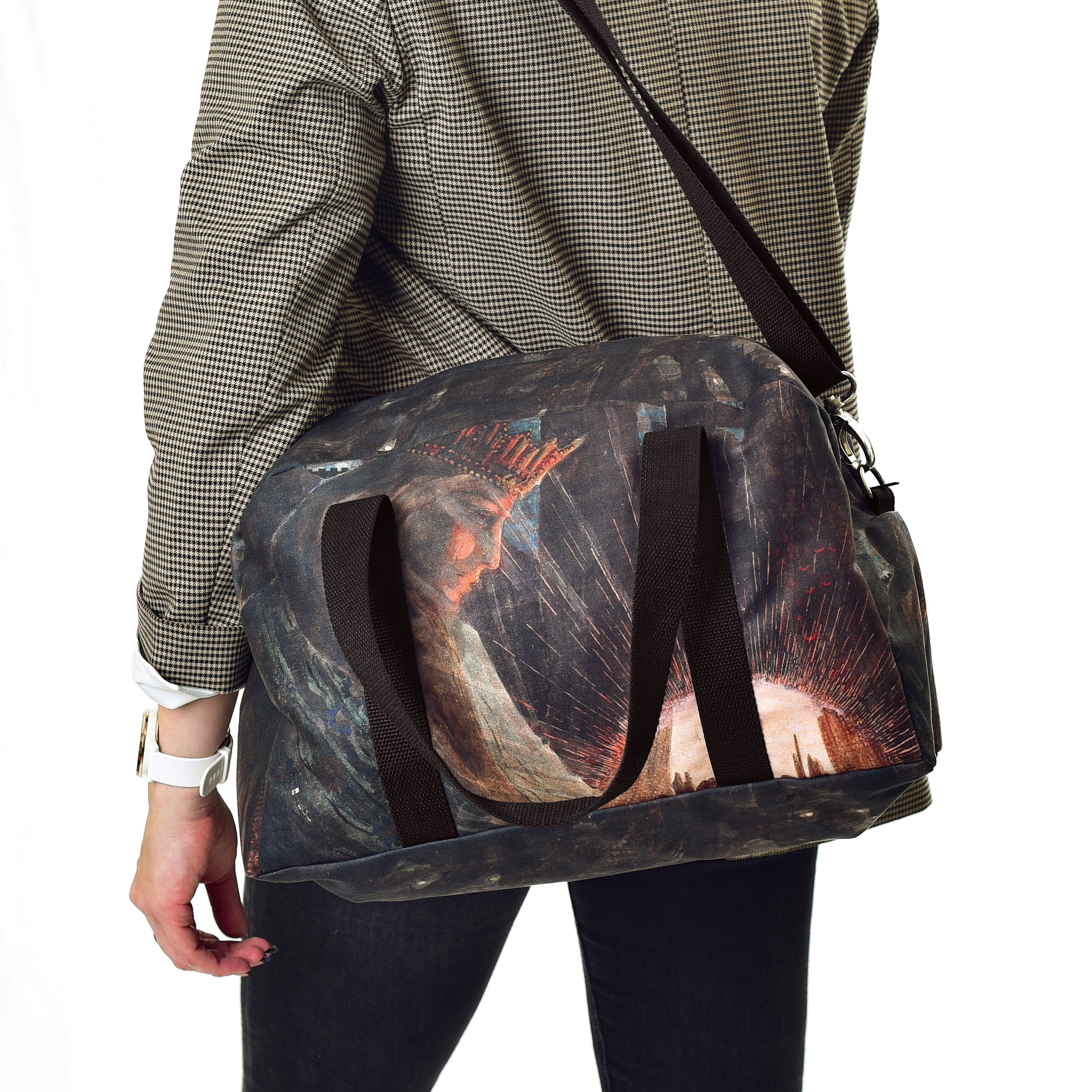 Kelioninis / sportinis krepšys M. K. Čiurlionis „Karalių pasaka