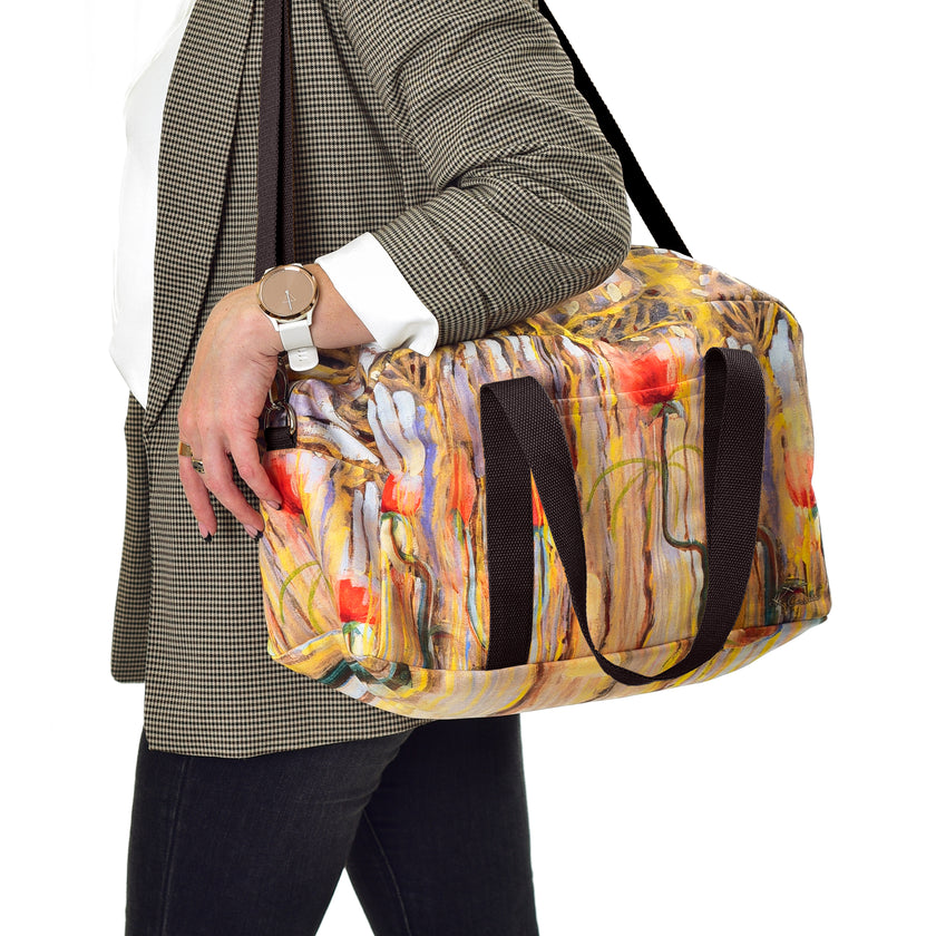 Kelioninis / sportinis krepšys M. K. Čiurlionis „Pasaulio sutvėrimas IX