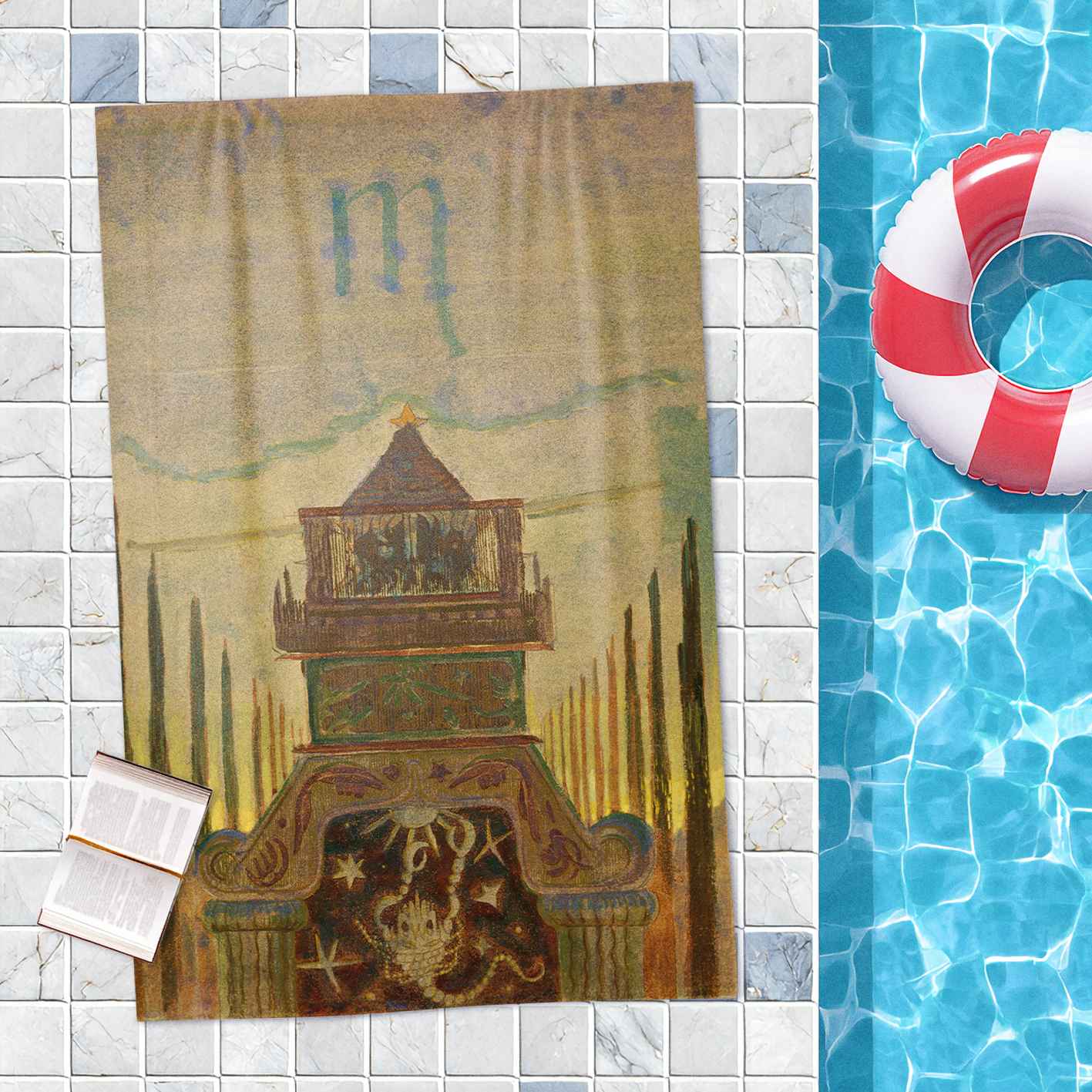 Towel MK Čiurlionis