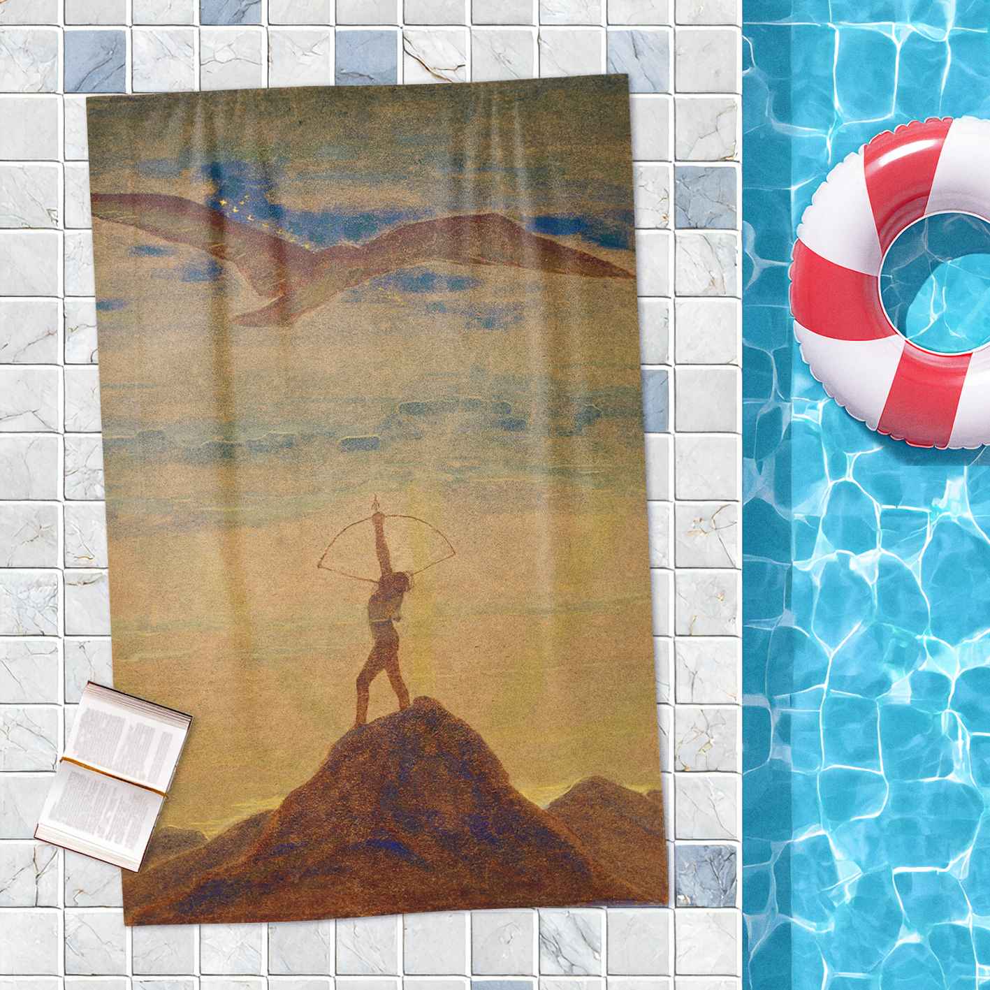 Rankšluostis M. K. Čiurlionis „Saulė eina Šaulio ženklu