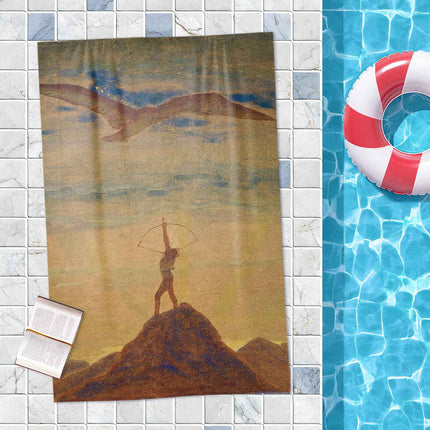 Rankšluostis M. K. Čiurlionis „Saulė eina Šaulio ženklu