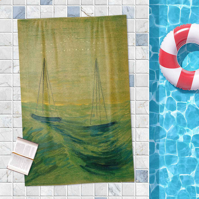 Rankšluostis M. K. Čiurlionis „Saulė eina Svarstyklių ženklu