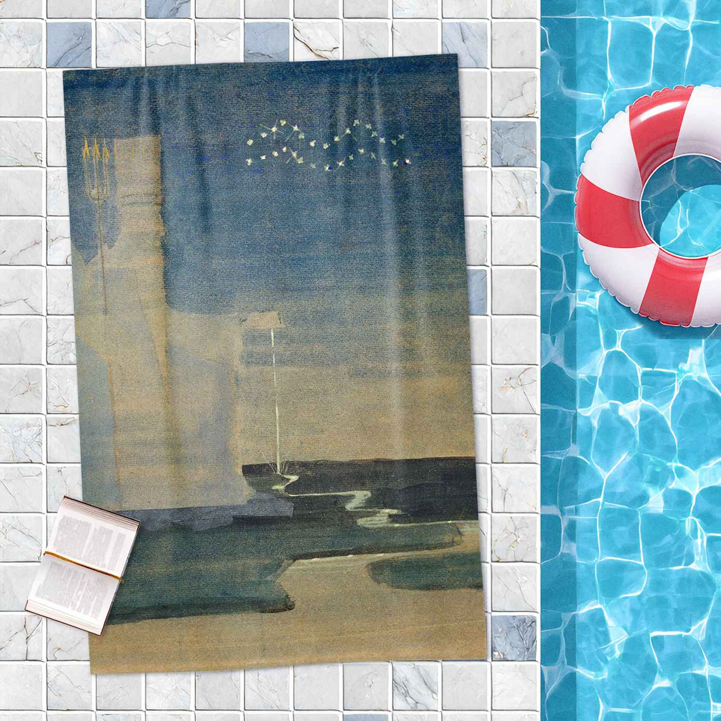 Rankšluostis M. K. Čiurlionis „Saulė eina Vandenio ženklu