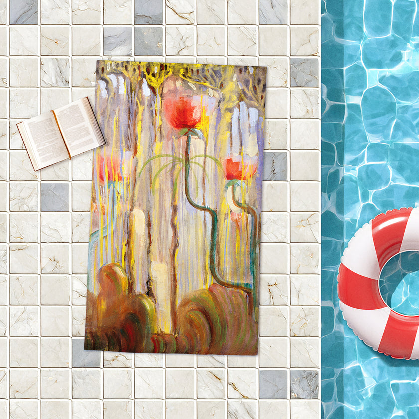 Rankšluostis M. K. Čiurlionis „Pasaulio sutvėrimas IX