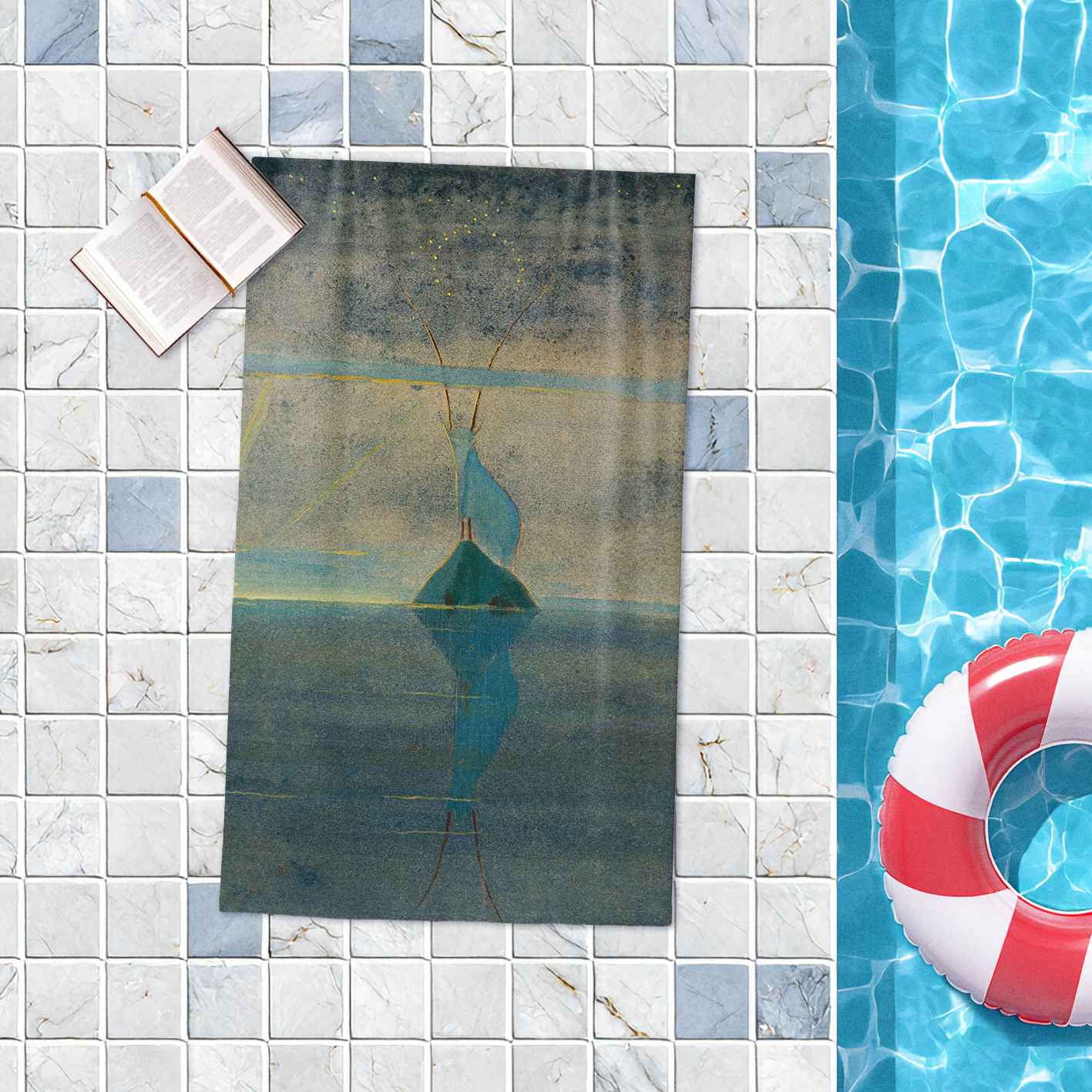 Rankšluostis M. K. Čiurlionis „Saulė eina Ožiaragio ženklu