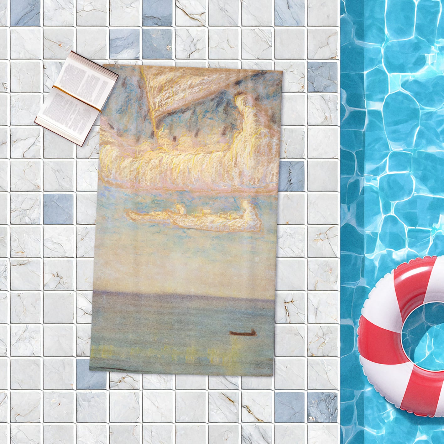 Rankšluostis M. K. Čiurlionis „Mintys