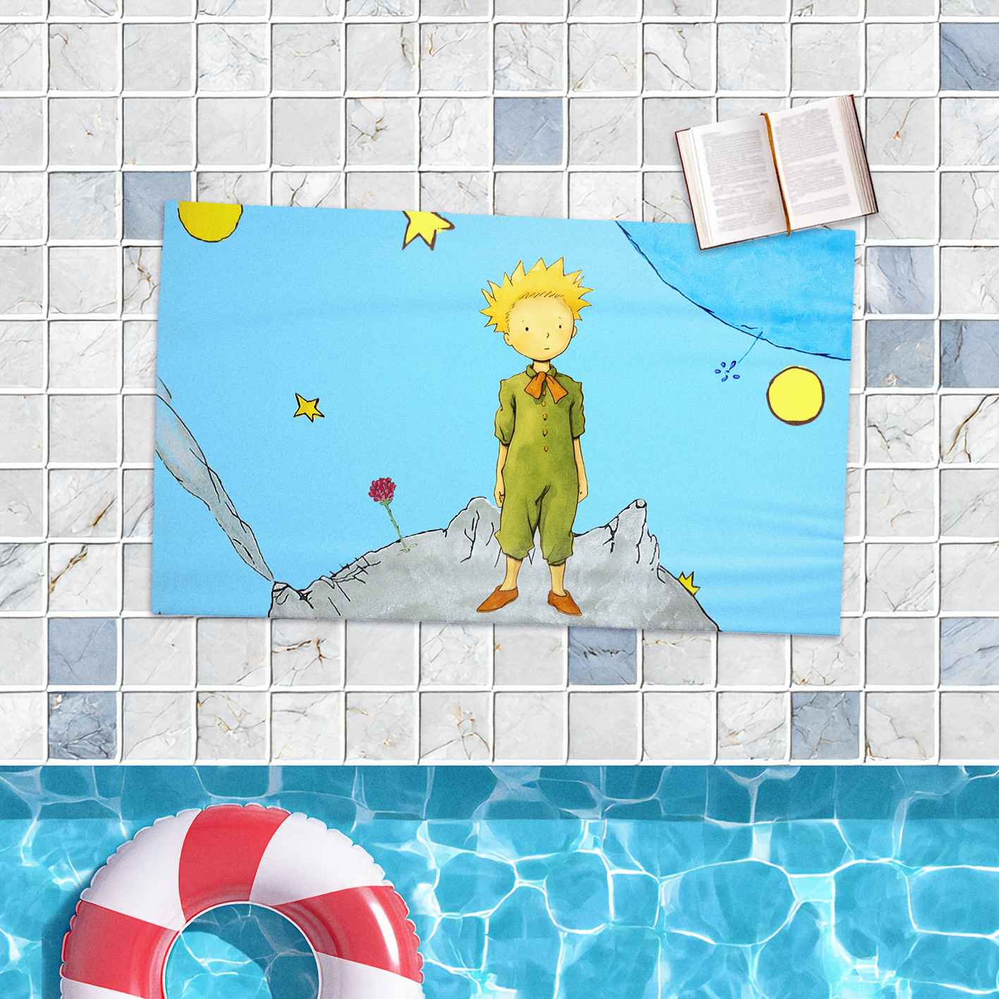 Rankšluostis Antoine de Saint-Exupéry Mažasis princas „Planeta