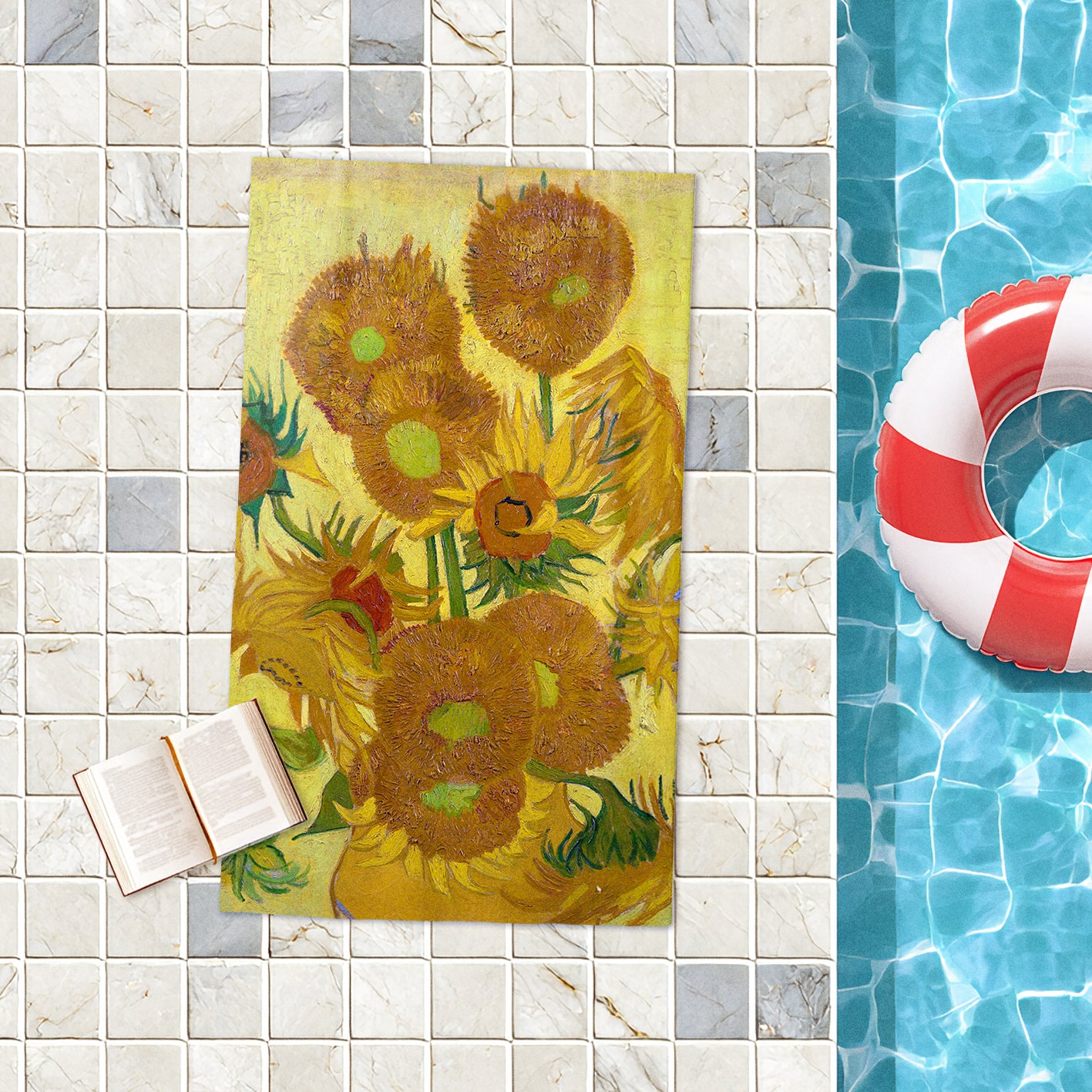 Rankšluostis Vincent van Gogh „Sunflowers