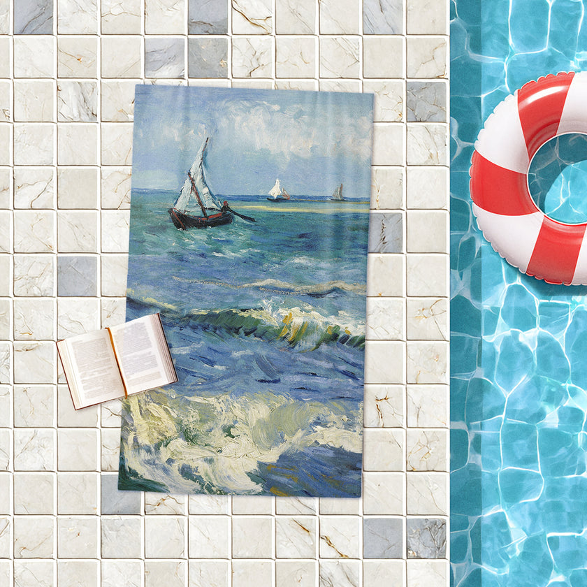 Rankšluostis Vincent van Gogh „The Sea at Les Saintes-Maries-de-la-Mer