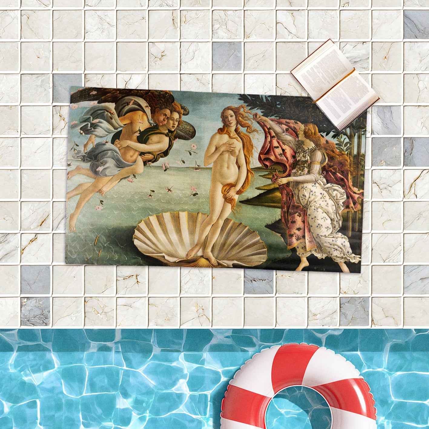 Rankšluostis Sandro Botticelli „The Birth of Venus