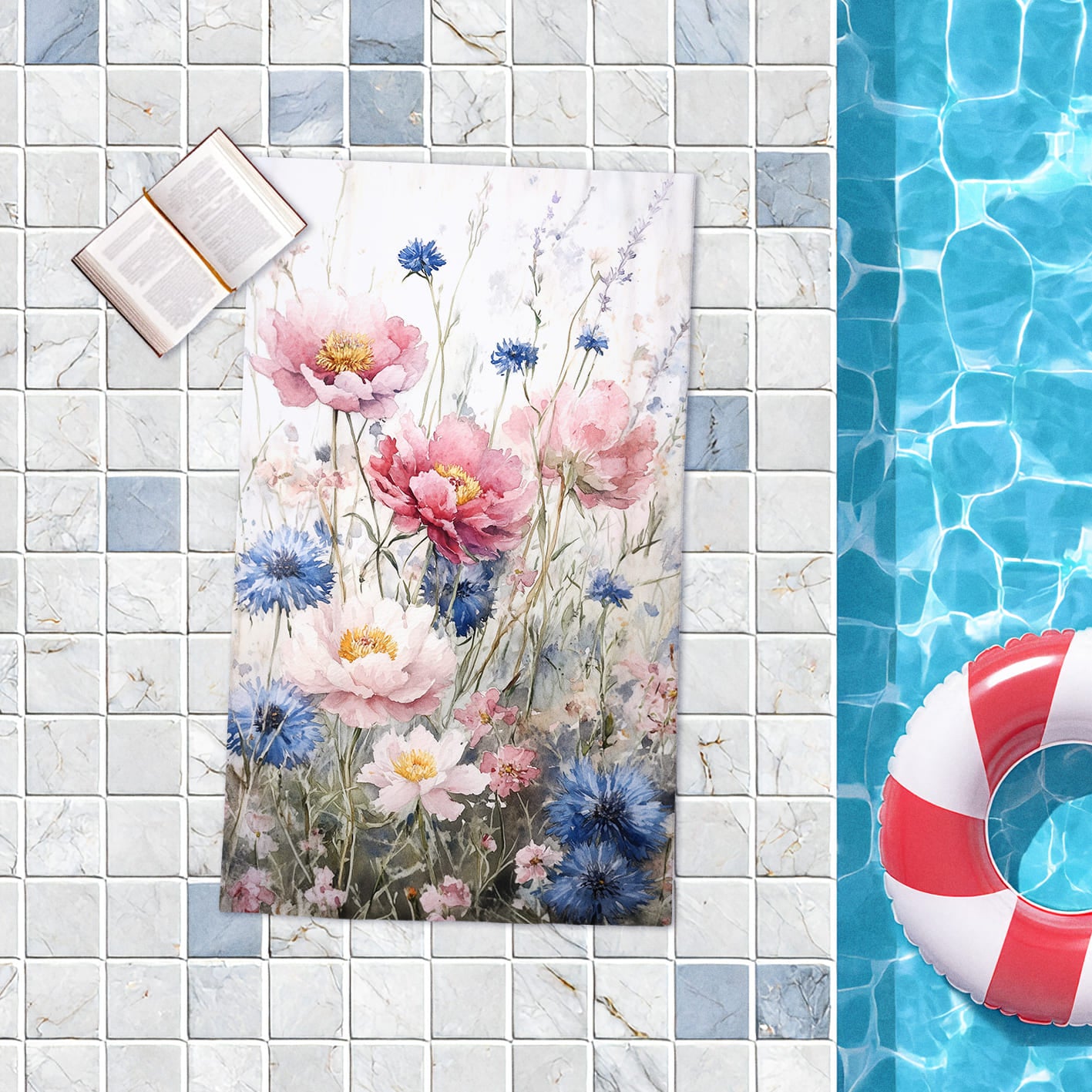 Rankšluostis Imagine  „Laukinių gėlių sodas