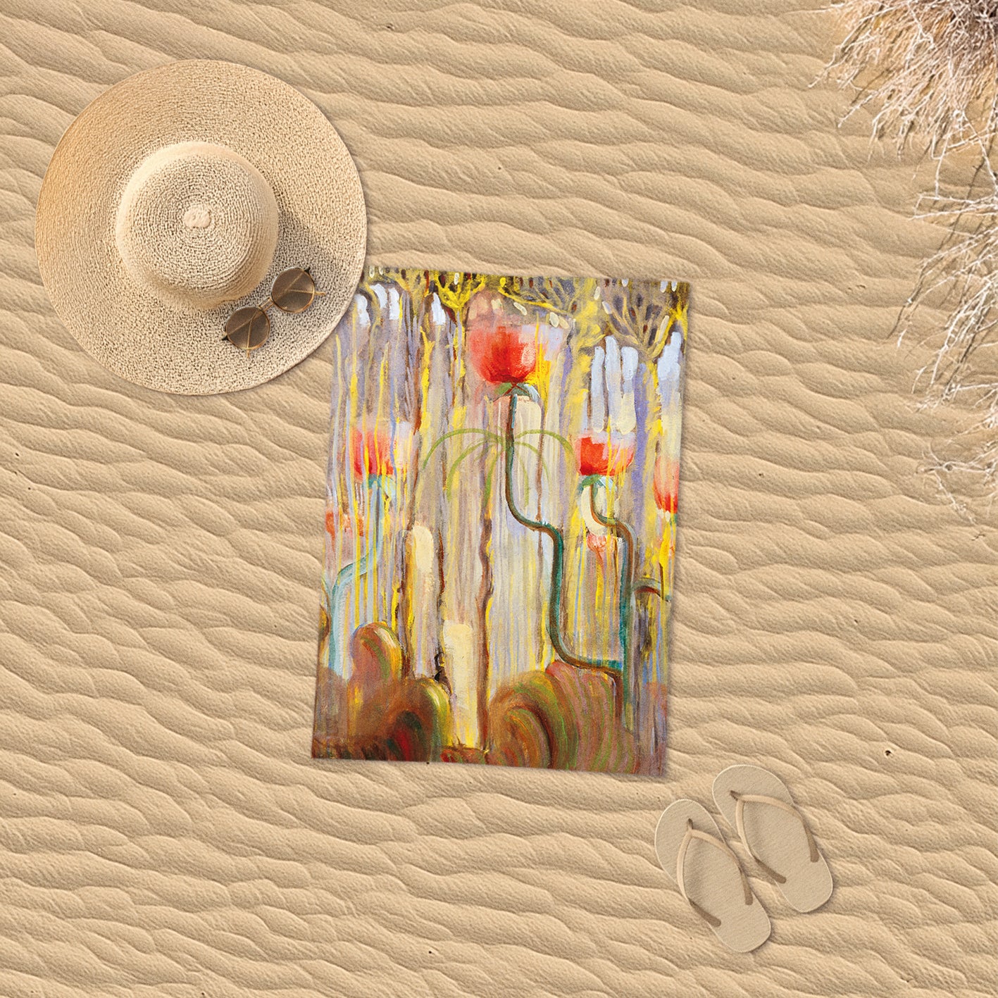 Rankšluostis M. K. Čiurlionis „Pasaulio sutvėrimas IX