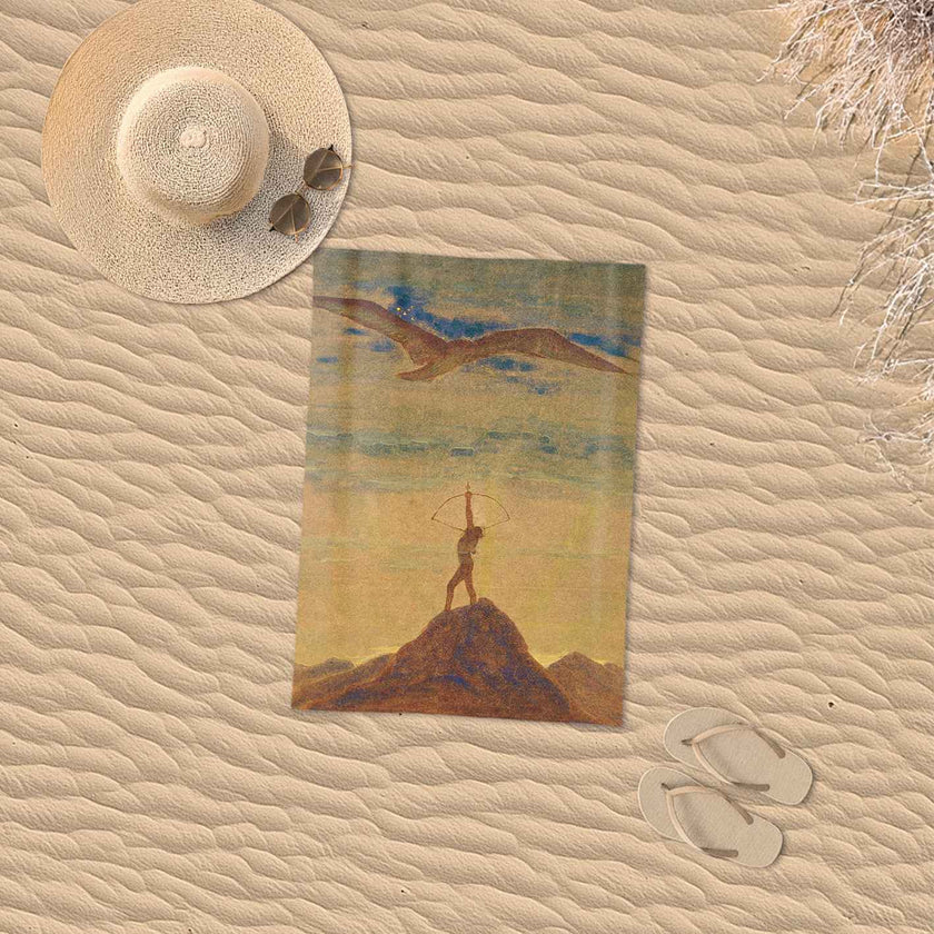 Rankšluostis M. K. Čiurlionis „Saulė eina Šaulio ženklu