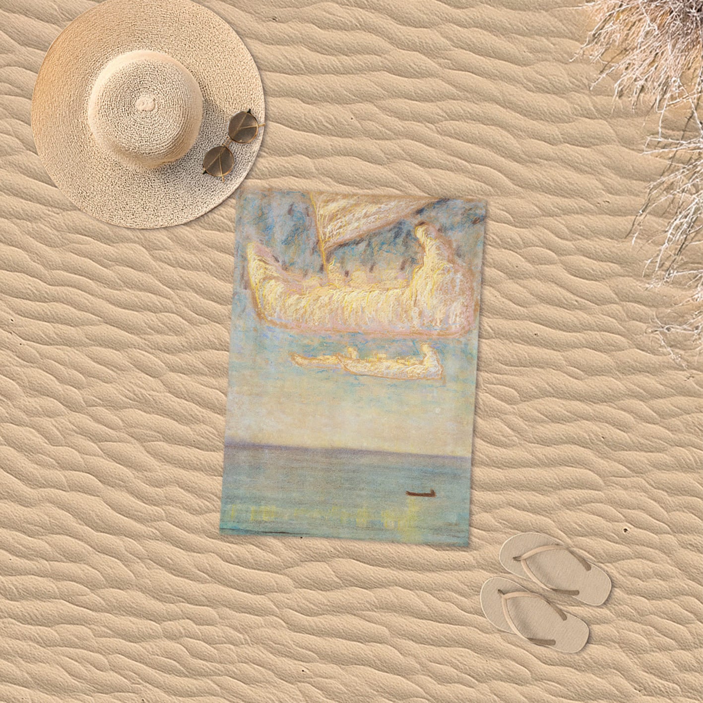 Rankšluostis M. K. Čiurlionis „Mintys