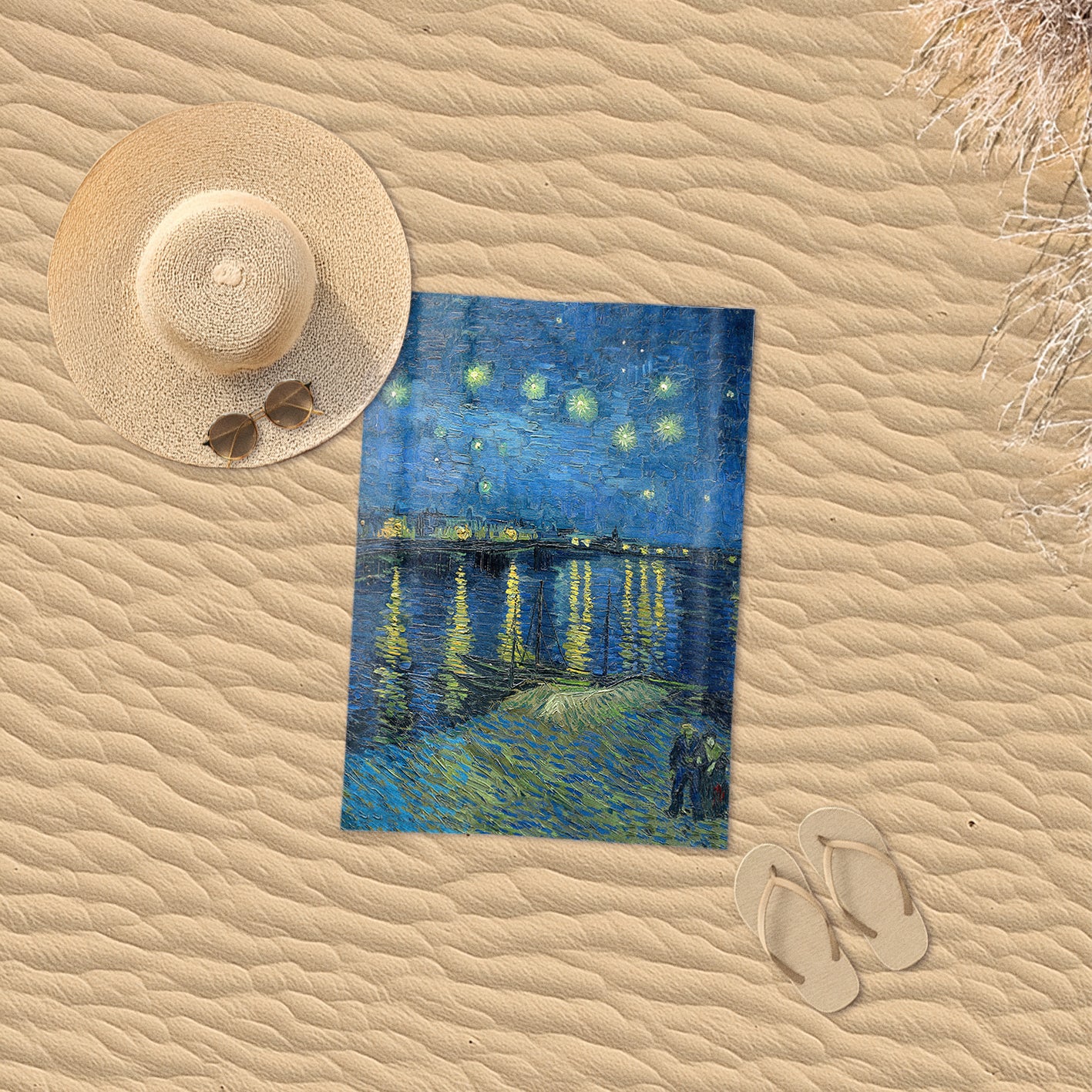 Rankšluostis Vincent van Gogh „Starry Night Over the Rhône