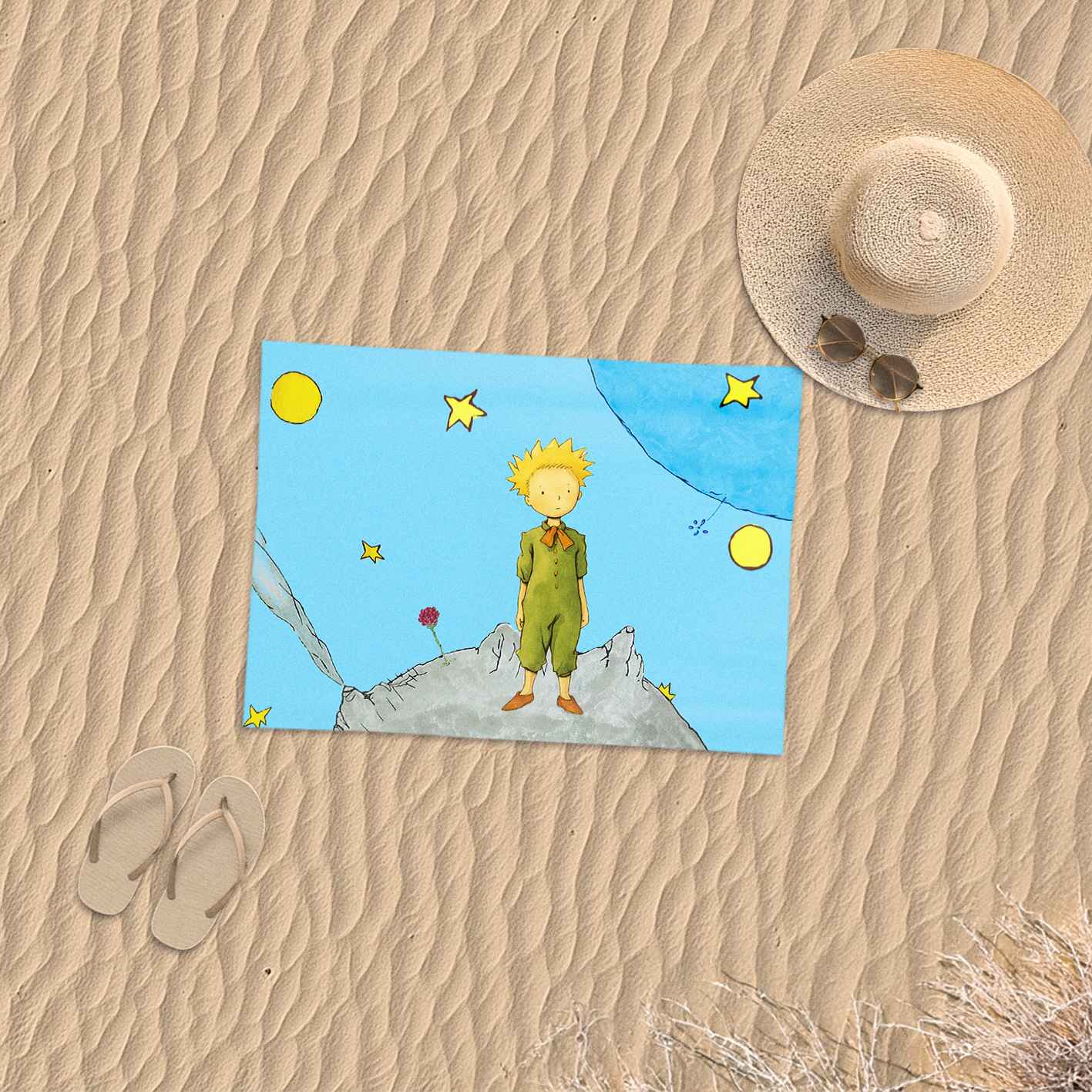 Rankšluostis Antoine de Saint-Exupéry Mažasis princas „Planeta