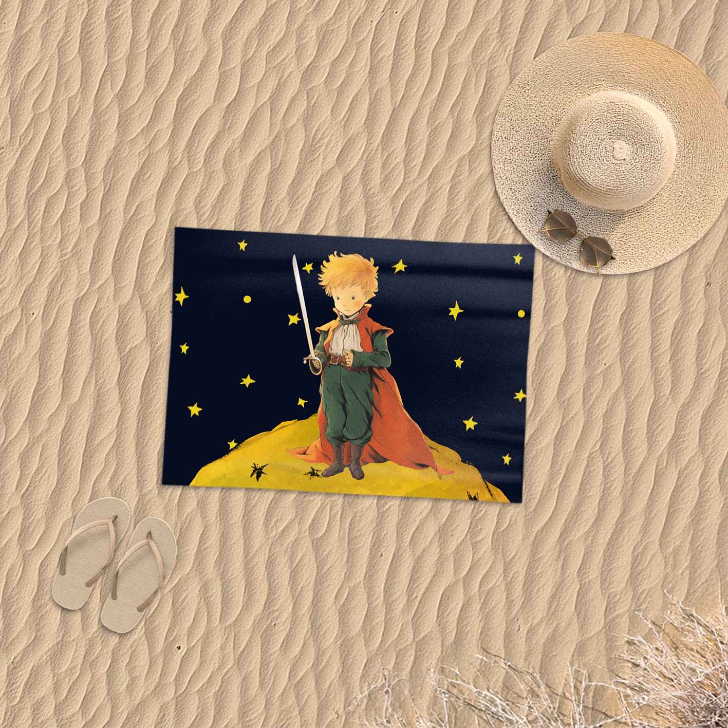 Rankšluostis Antoine de Saint-Exupéry Mažasis princas „Lapė