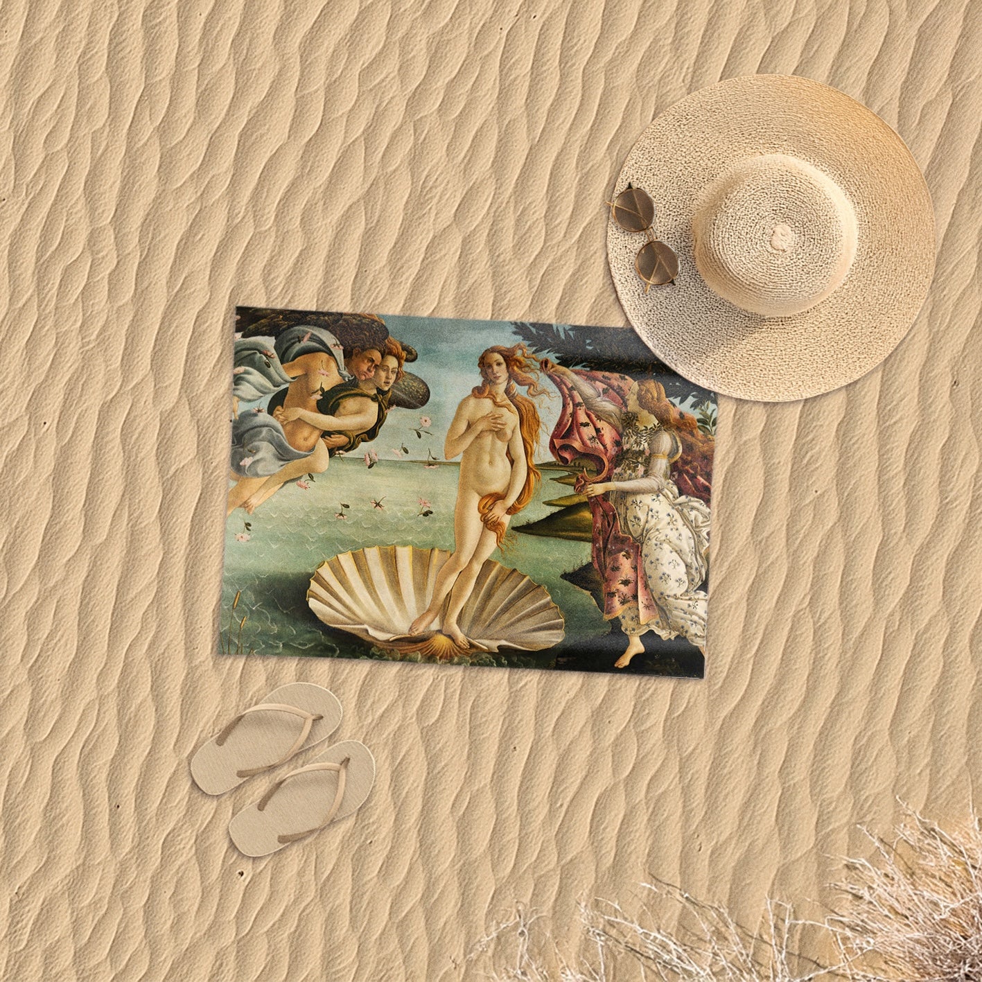 Rankšluostis Sandro Botticelli „The Birth of Venus