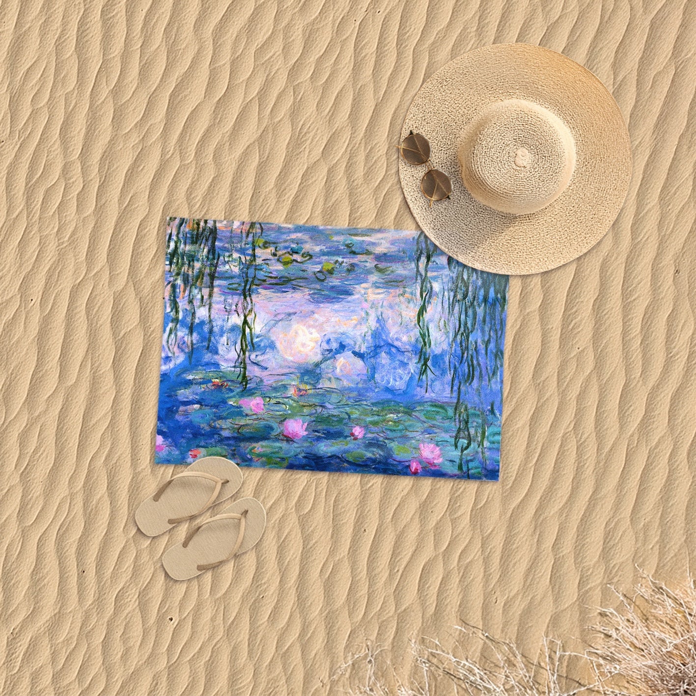 Rankšluostis Claude Monet „Water Lilies