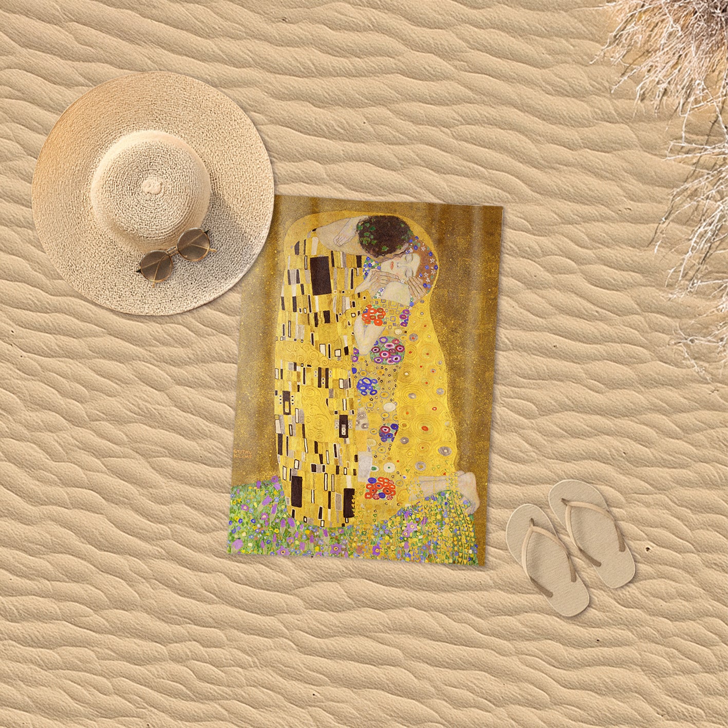 Rankšluostis Gustav Klimt „The Kiss