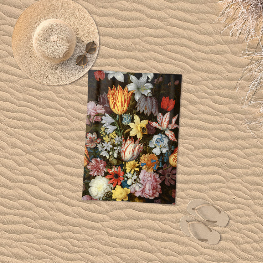 Rankšluostis Ambrosius Bosschaert „Still Life Of Flowers In A Wan-Li Vase