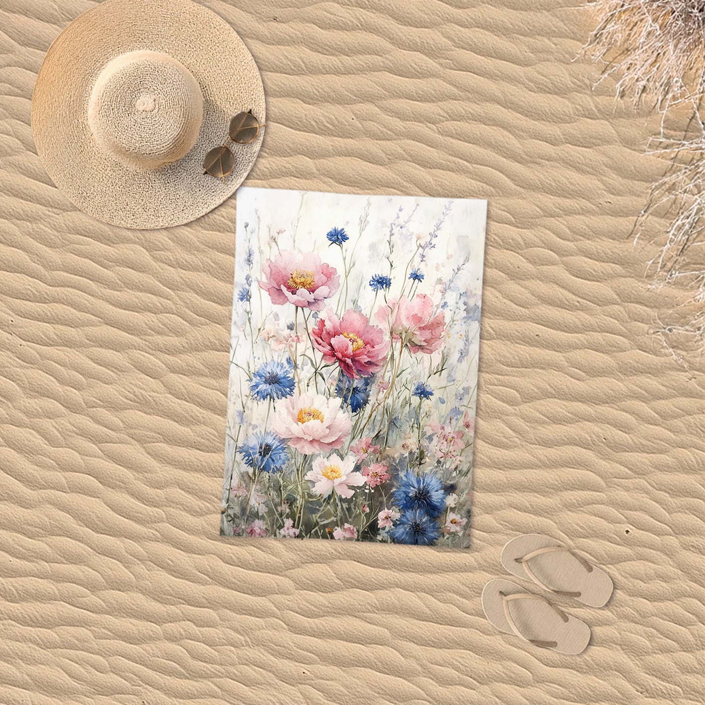 Rankšluostis Imagine  „Laukinių gėlių sodas