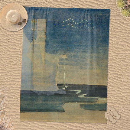 Rankšluostis M. K. Čiurlionis „Saulė eina Vandenio ženklu