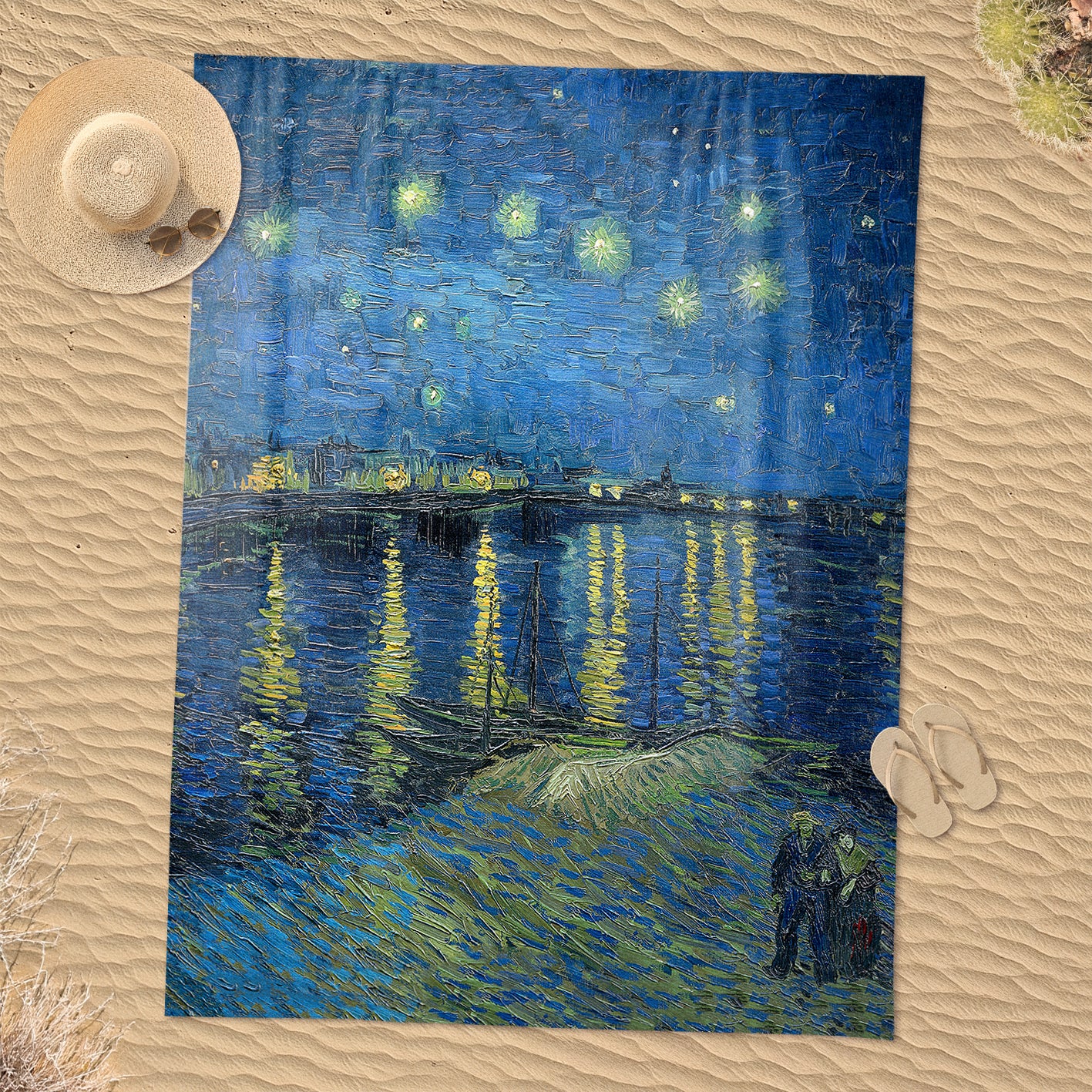 Rankšluostis Vincent van Gogh „Starry Night Over the Rhône