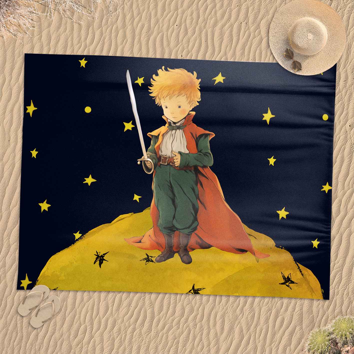 Rankšluostis Antoine de Saint-Exupéry Mažasis princas „Lapė