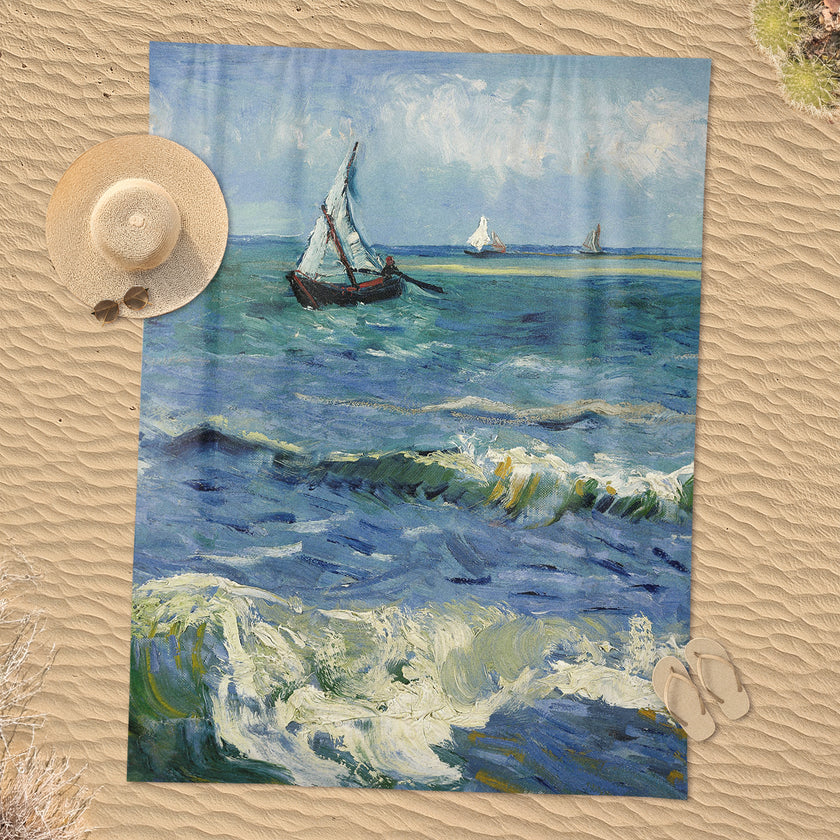 Rankšluostis Vincent van Gogh „The Sea at Les Saintes-Maries-de-la-Mer