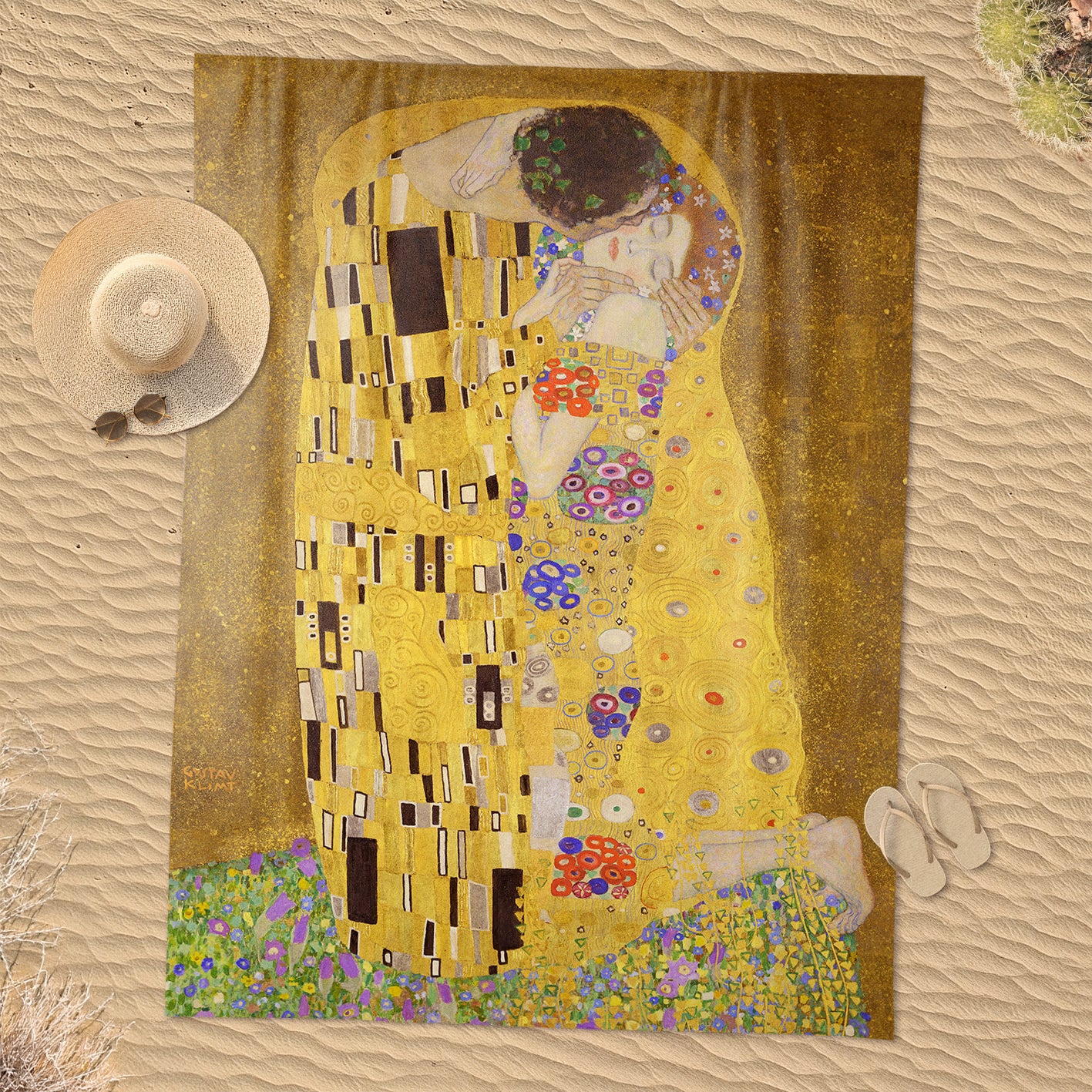 Rankšluostis Gustav Klimt „The Kiss