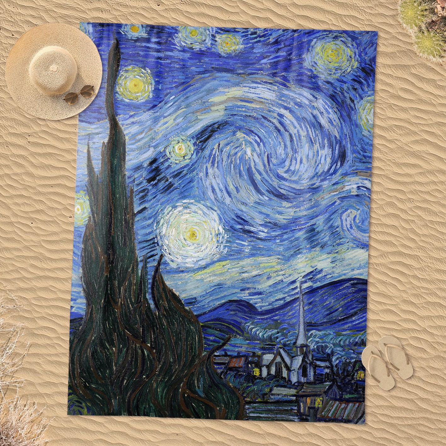 Rankšluostis Vincent van Gogh „The Starry Night
