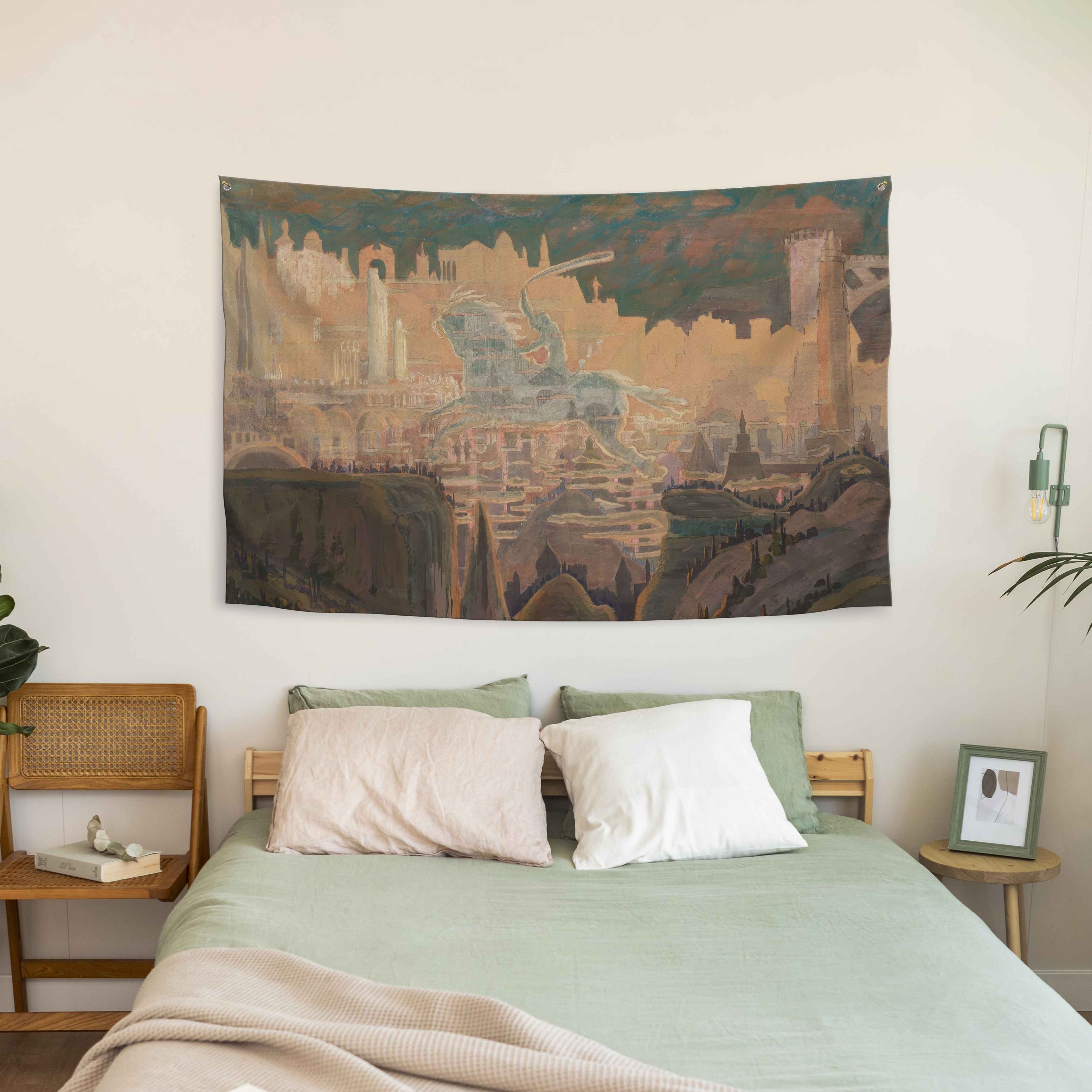 Sienos dekoracija gobelenas M. K. Čiurlionis „Vyčio Preliudas