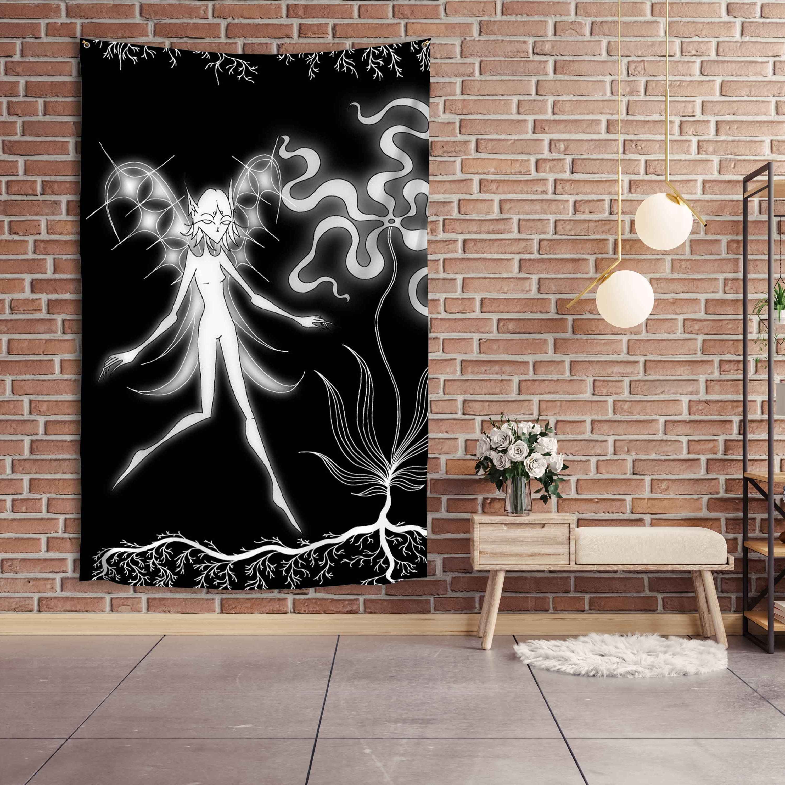 Sienos dekoracija gobelenas Flustas Jower „Fairy