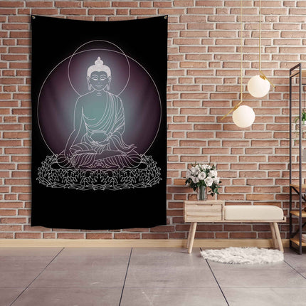 Sienos dekoracija gobelenas Flustas Jower „Buddha