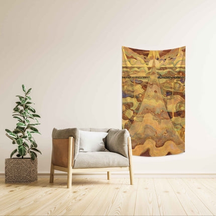 Wall decoration tapestry MK Čiurlionis