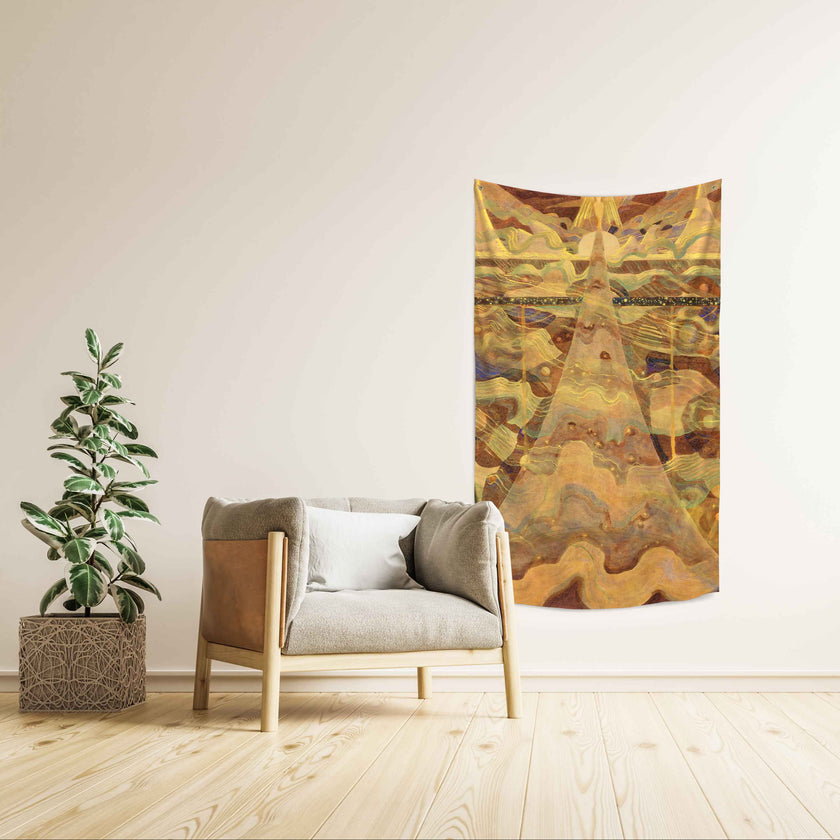 Sienos dekoracija gobelenas M. K. Čiurlionis „Žvaigždžių sonata