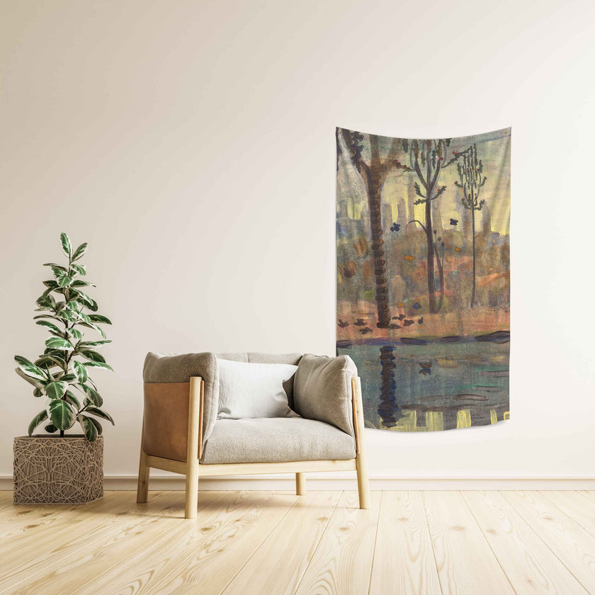 Sienos dekoracija gobelenas M. K. Čiurlionis „Etiudas