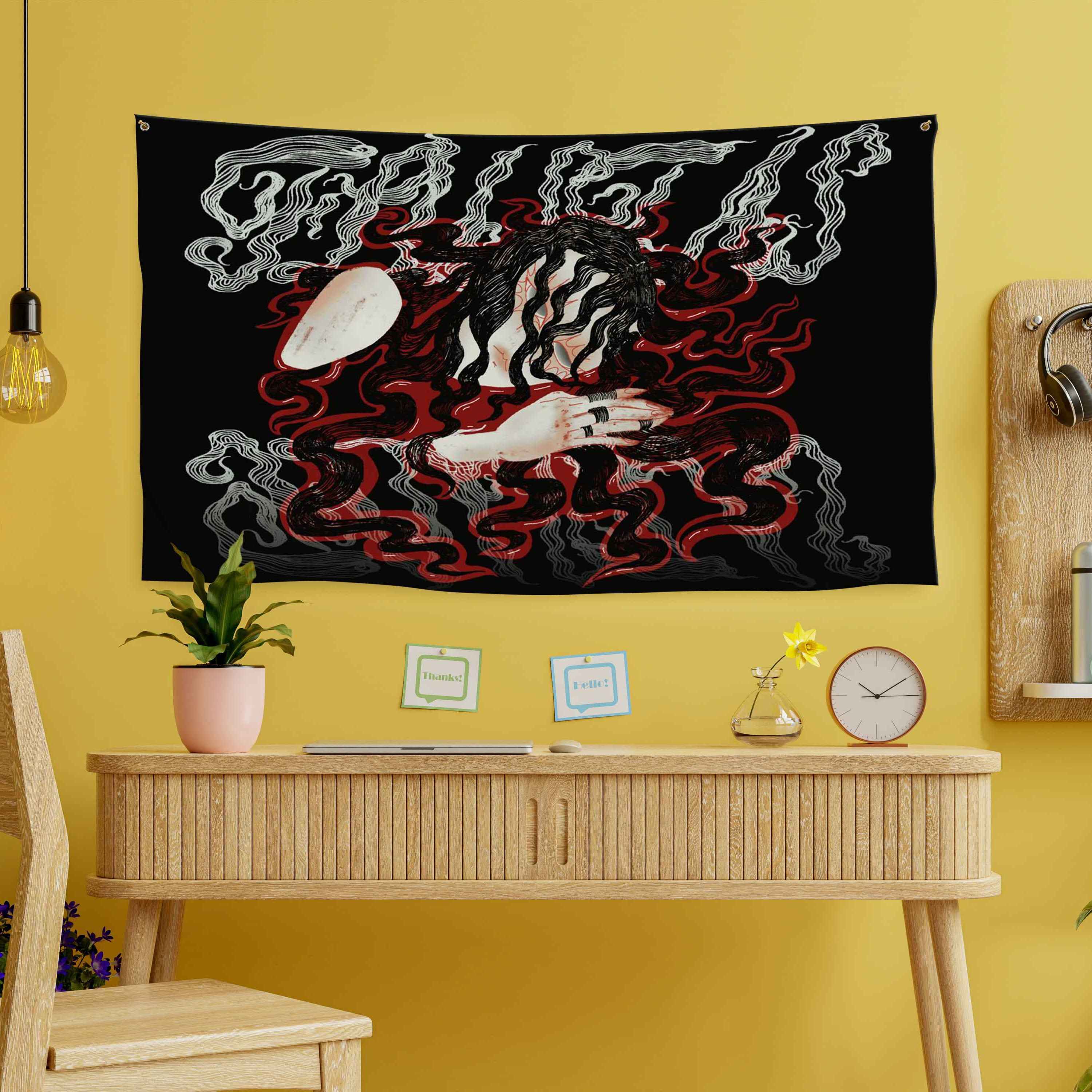 Sienos dekoracija gobelenas Flustas Jower „Body of water