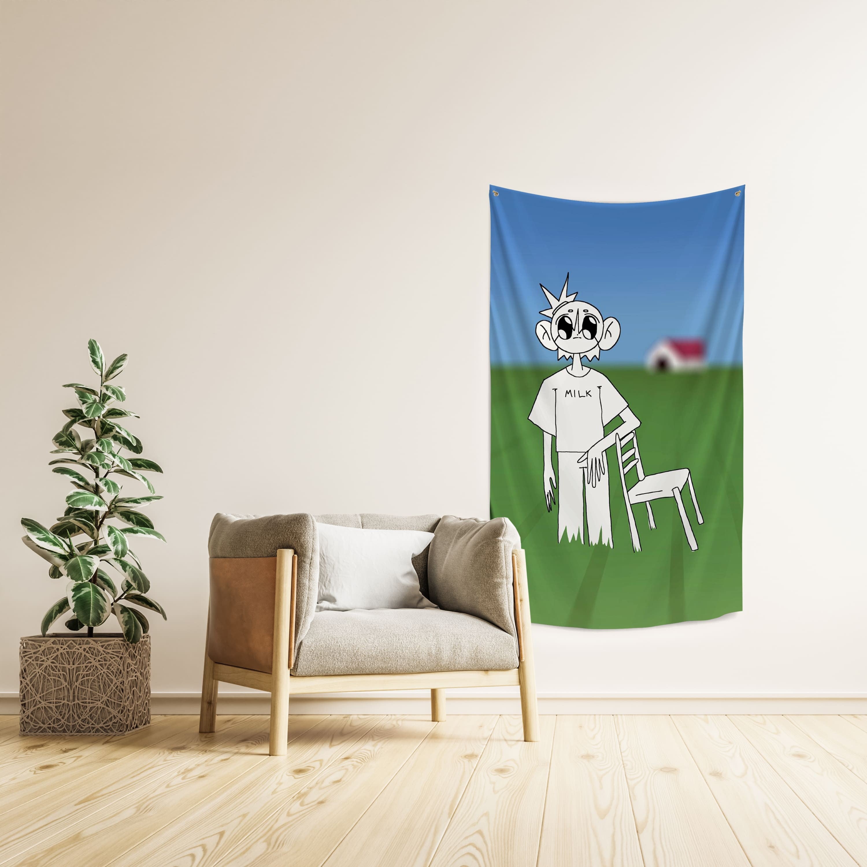 Sienos dekoracija gobelenas Flustas Jower „Visions 01